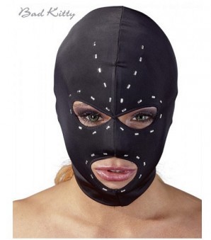 Cagoule Noire Avec Acier Brillant
