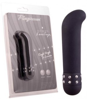 Vibro Point G Strass Noir