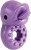 Cockring Mauve Langue Vibrante