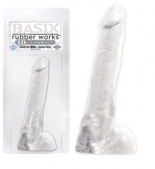 Gode Extra Long Ou Large Basix Rubber
