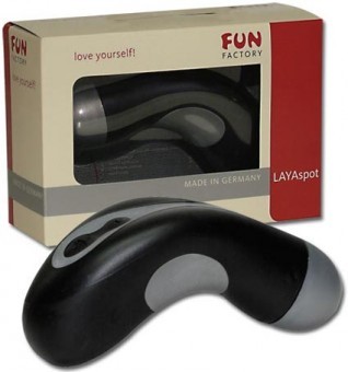 Vibromasseur waterproof Layaspot noir/gris