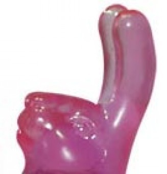 Doigt Vibrant Lapin Rose