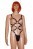 Body Croisillons Cuir