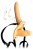 Gode Double Ceinture Vibrant 13cm �3,5