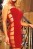 Robe bustier rouge