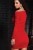 Robe Plisse Rouge Forplay