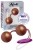 Boules de Geisha Luxe Rouges Metallisees