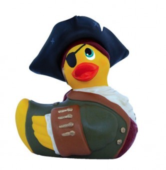 I Rub My Duckie Pirate Travel Size