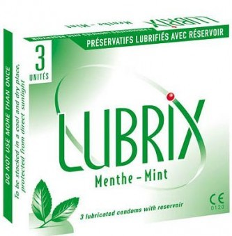 Preservatifs Lubrix Menthe