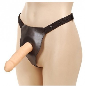 Godmichet Harnais pour Femme 16cm 4