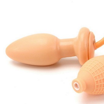 Plug Anal Vibrant Gonflable 12cm 8,5