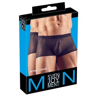 Pack de deux Boxers Transparents Faon Collant