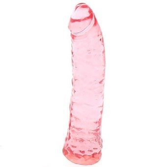 Dong Translucide Rose Fantasy 18cm 4