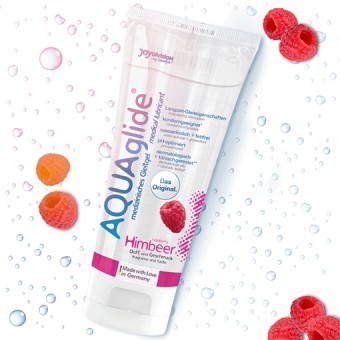 Gel Framboise AquaGlide Lubrifiant 100mL