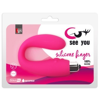 Vibromasseur See You Point-G et Clitoris Rose