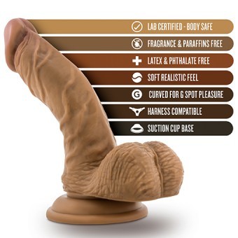 Gode Ventouse Loverboy Papito 12cm 3,5