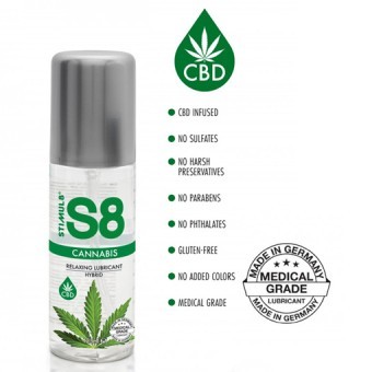 Lubrifiant Hybride S8 au Cannabis 125mL