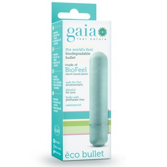 Mini Vibro Gaia Eco Bullet Aqua 7cm ø2