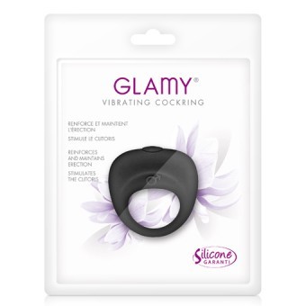 Cockring Vibrant Noir Glamy 2,3