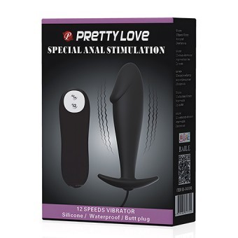 Plug Anal Vibrant Pretty Love 10cm 3