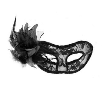 Masque La Traviata Noir