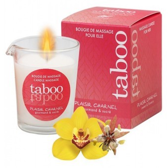 Bougie de Massage Taboo Plaisir Charnel