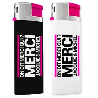 Pack 2 Briquets Jacquie et Michel