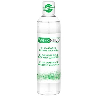 Gel massant et lubrifiant Waterglide Aloe Vera 300mL