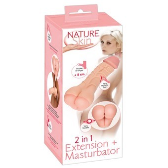 Masturbateur-Gaine Pénis Nature Skin