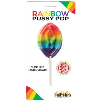 Sucette Pussy Pop Rainbow