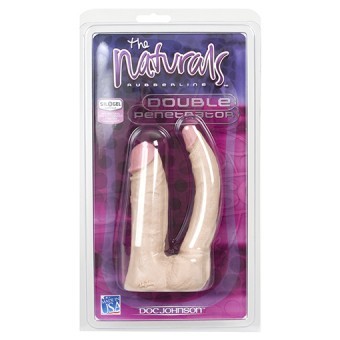 Gode Double Pntration The Naturals 12cm 4