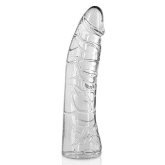 Godemichet Transparent Pure Jelly 19cm 4