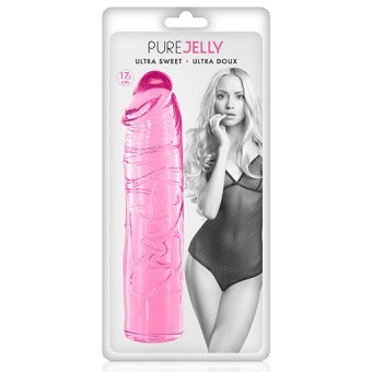 Godemichet Rose Pure Jelly 17cm 4