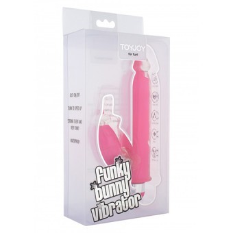 Vibromasseur Funky Bunny Rose 17cm 4