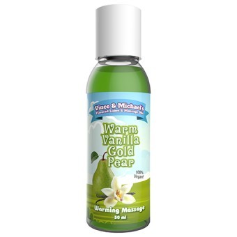 Huile de Massage Chauffante et Comestible Got Vanille-Poire 50mL
