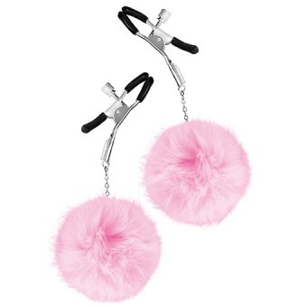 Set de 2 Pinces  Seins Lapin Rose