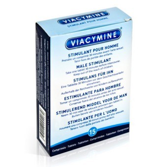 Stimulant Pour Homme Viacymine 15 Comprimes