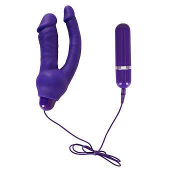 Double Vibromasseur Pleasure Vibe 10cm 3