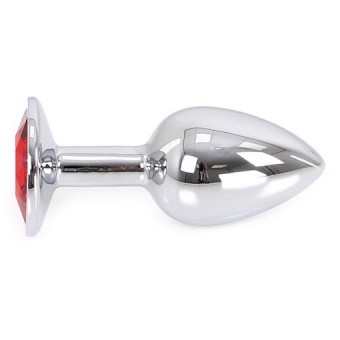 Buttplug Aluminium Rouge Small 6cm 3