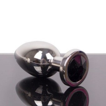 Buttplug Bijou Noir 6cm 2,5