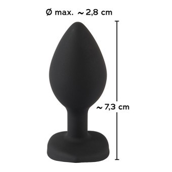 Buttplug Cur Noir 7cm 3