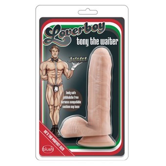 Gode Ventouse Loverboy Tony Le Serveur 18cm 4