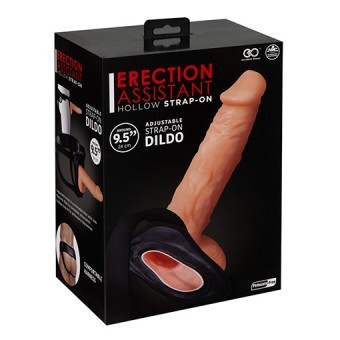 Gode Ceinture Creux Erection Assistance 24cm 4,5