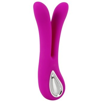 Vibromasseur Double Pntration Rechargeable XouXou 17cm 2,5