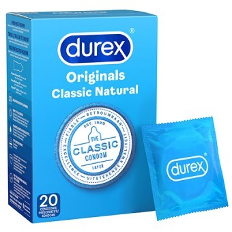 Préservatifs Durex Originals Classic Natural x20