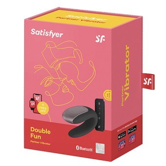 Satisfyer Partner Double Fun Noir