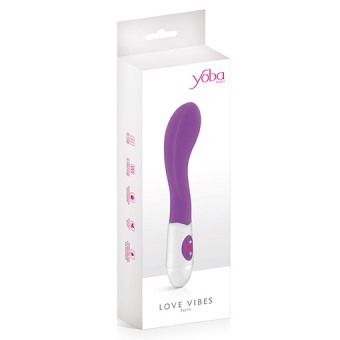 Vibromasseur G-spot 10 vitesses Ysalis Yoba Violet 19cm 3