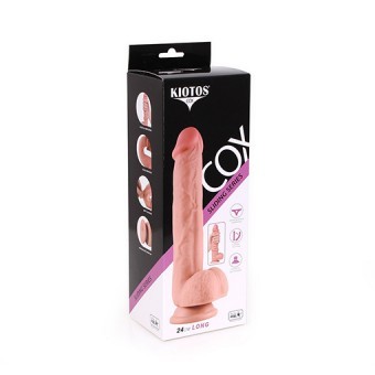 Gode Ventouse Raliste Peau Coulissante 24cm 4,5