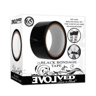 Ruban Bondage Noir 20m