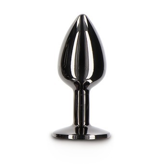 Plug Anal Bijou Taille S Noir 7cm 2,5